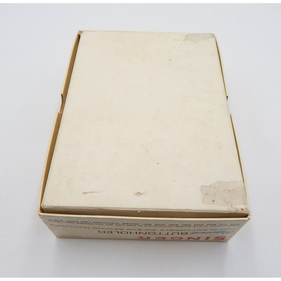 Singer Professional Buttonholer 102991 Original Box Slant Needle Zig Zag - Picture 12 of 12